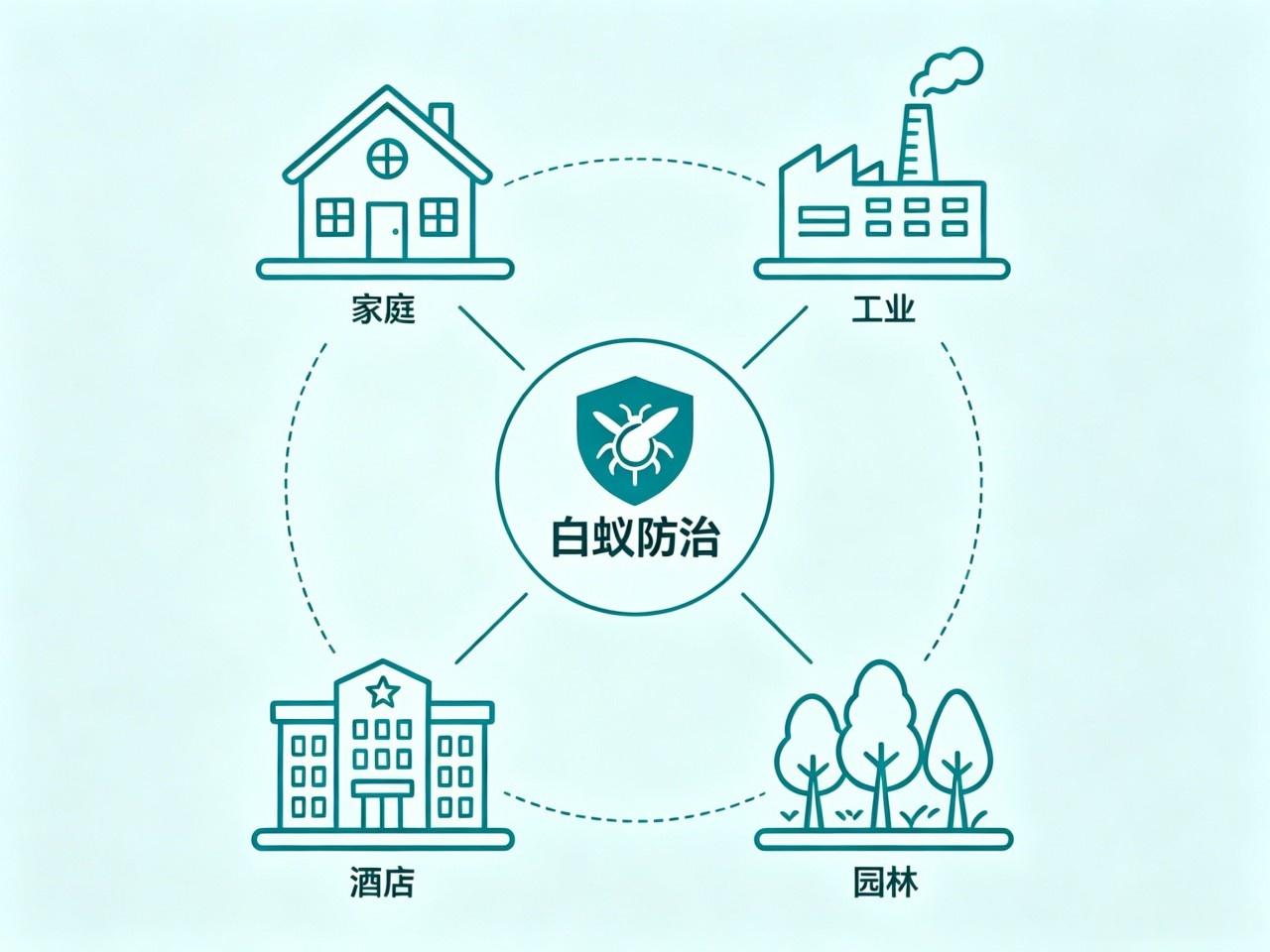 海陵区白蚁的防治方法有哪些？科学预防+彻底灭治全攻略
